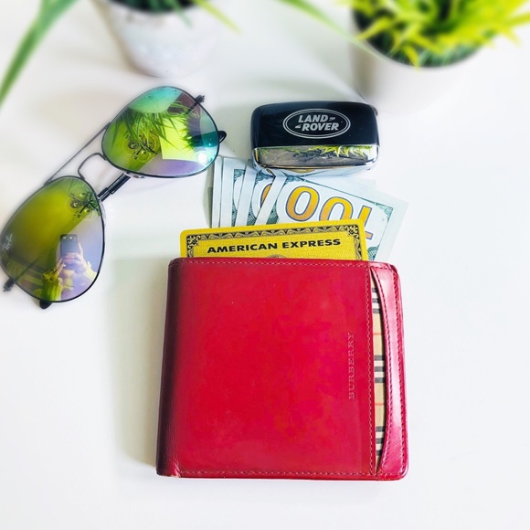 Burberry Other - Burberry Authentic Mens Bi Fold Haymarket Wallet